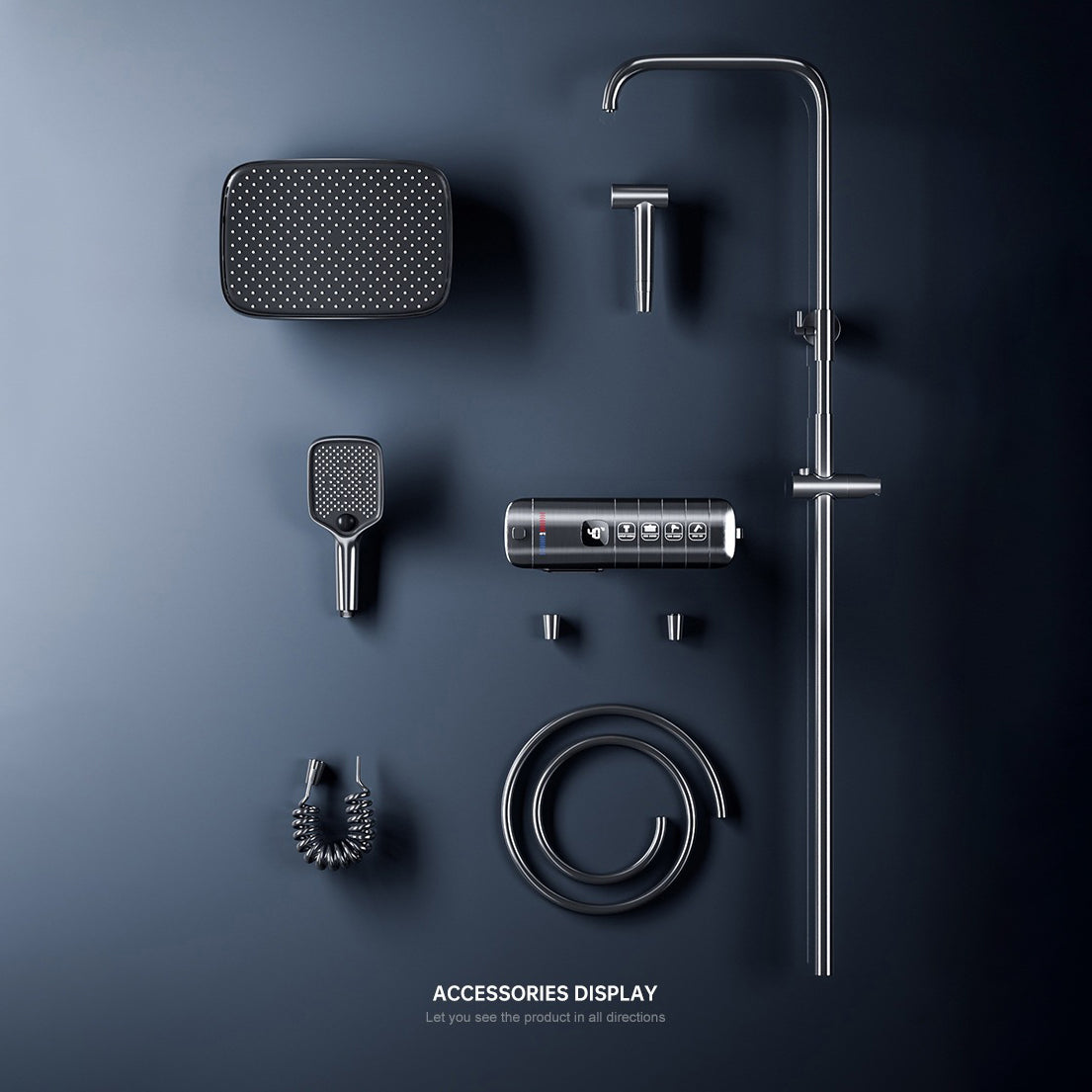 Tesrin TS-104 Versatile Shower Set with Four Functions