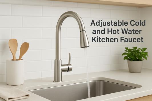 How to Replace a Kitchen Faucet: A Step-by-Step Guide with the Adjustable Cold and Hot Water Kitchen Faucet