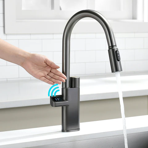 Tesrin Water-saving and Pull-out Kitchen Faucet?