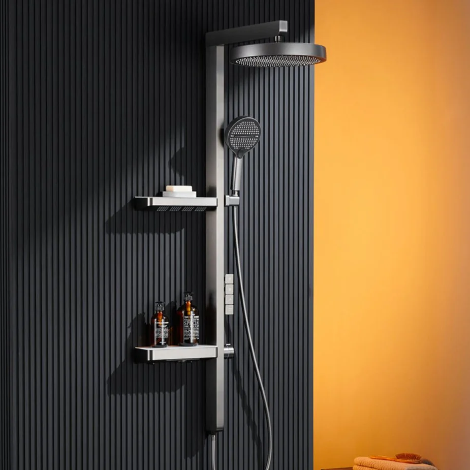 How to Choose a 4-Function Piano-Key Digital Display Shower Panel + Temperature Safety Tips