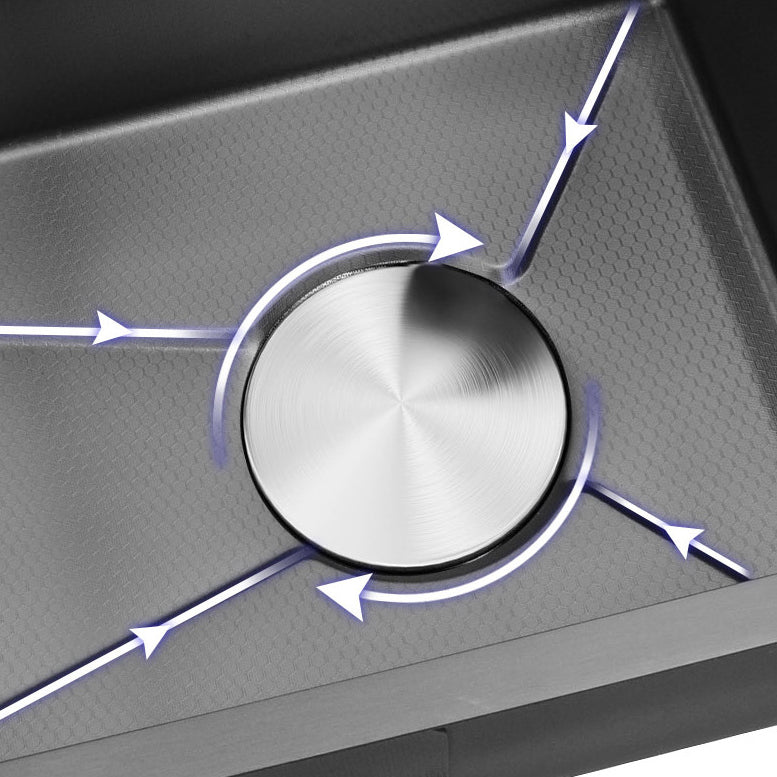 Tesrin YN-K004 Nano Digital Display Kitchen Sink with Cup Washer