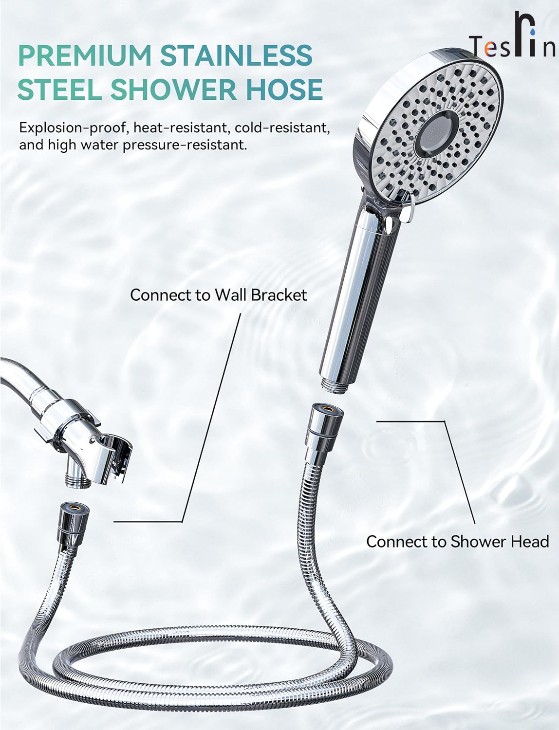 Tesrin Filtered Shower Head with Handheld