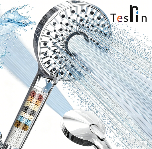 Tesrin Filtered Shower Head with Handheld