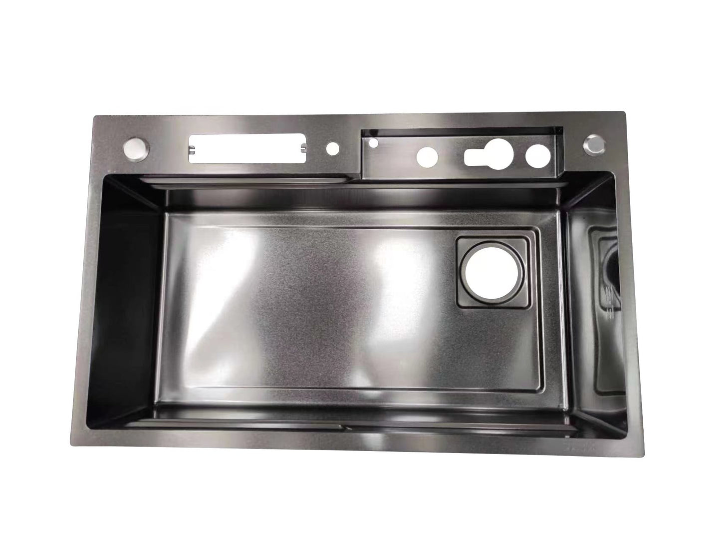 Tesrin YN-K003 Rectangular SUS304 Digital Display Waterfall Kitchen Sink