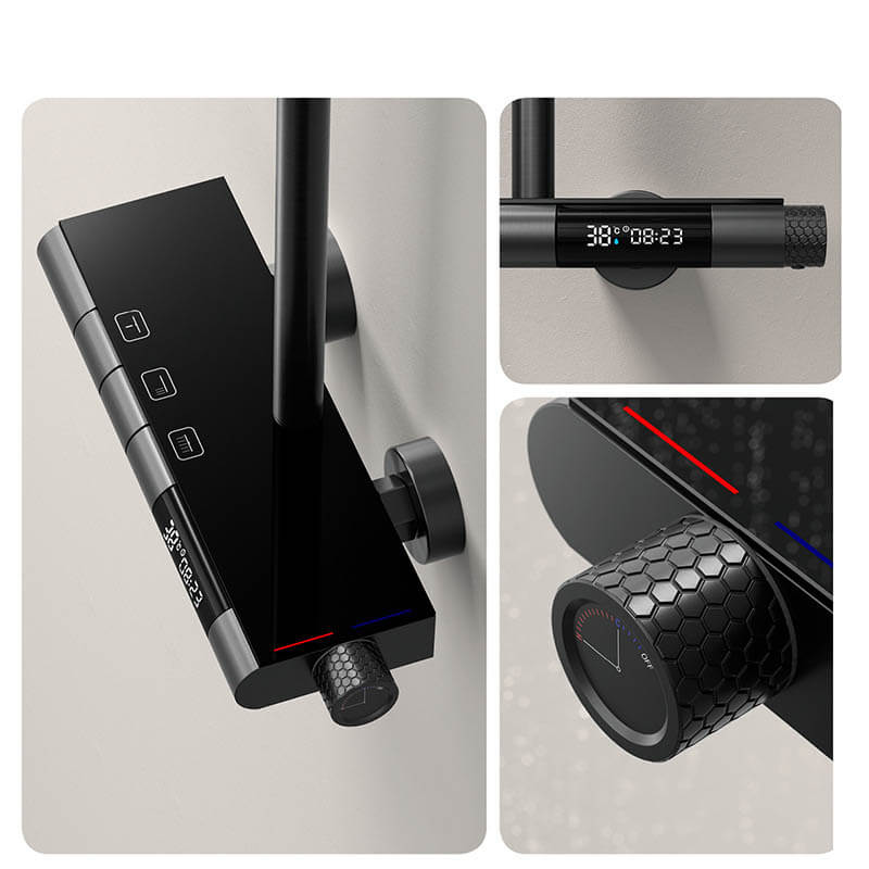 Tesrin TS-S109 Thermostatic Shower System with Three Functions