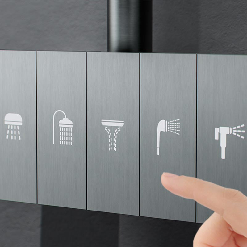 Tesrin TS-S129 Stylish Shower System with LED Display