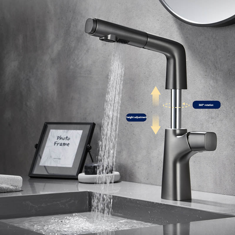Tesrin MF002 Pull-out Lifting Basin Faucet